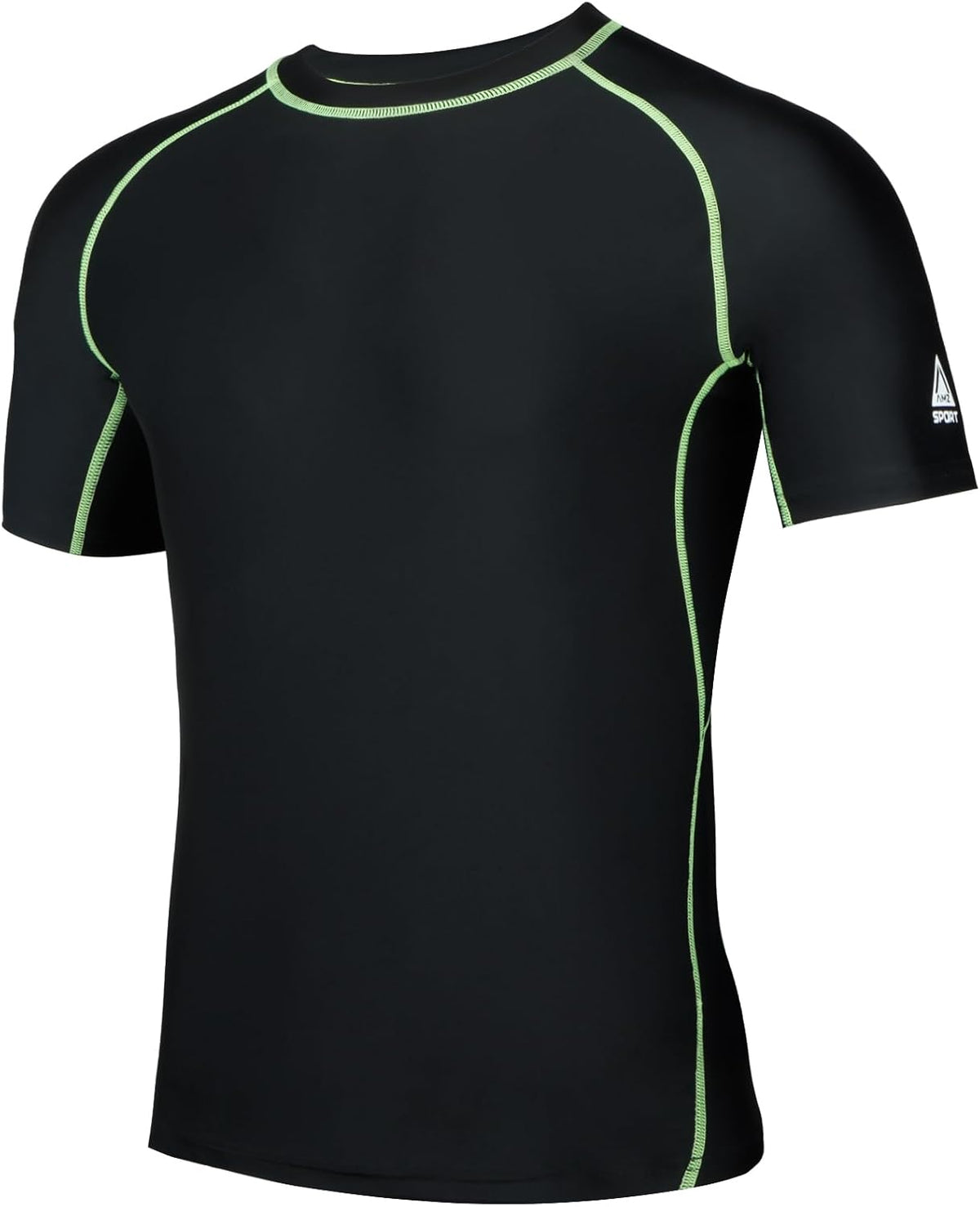 AMZSPORT Men's Rash Guard Shirt, UPF 50+ UV Protection