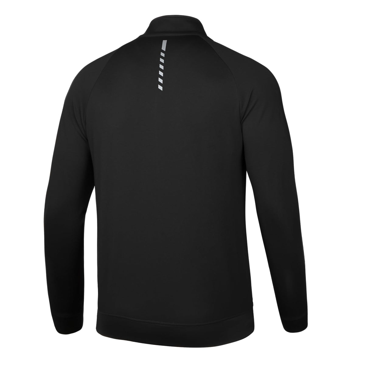 AMZSPORT Men's Microfleece Running Jacket with Zip Pockets