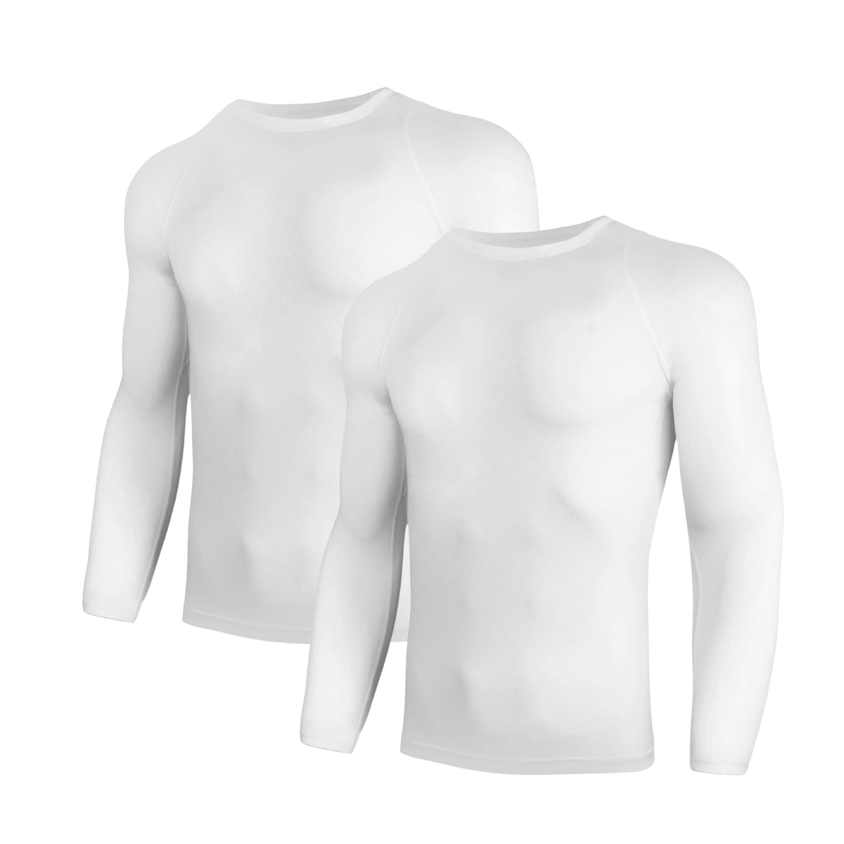 AMZSPORT Men's Long Sleeve Compression Shirt, Quick-Dry