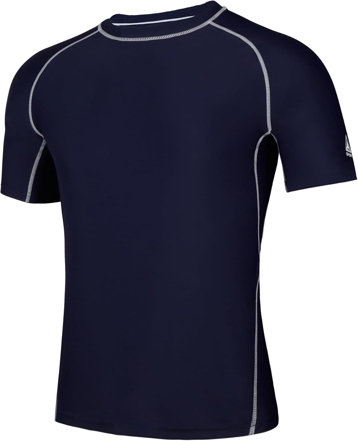 AMZSPORT Men's Rash Guard Shirt, UPF 50+ UV Protection