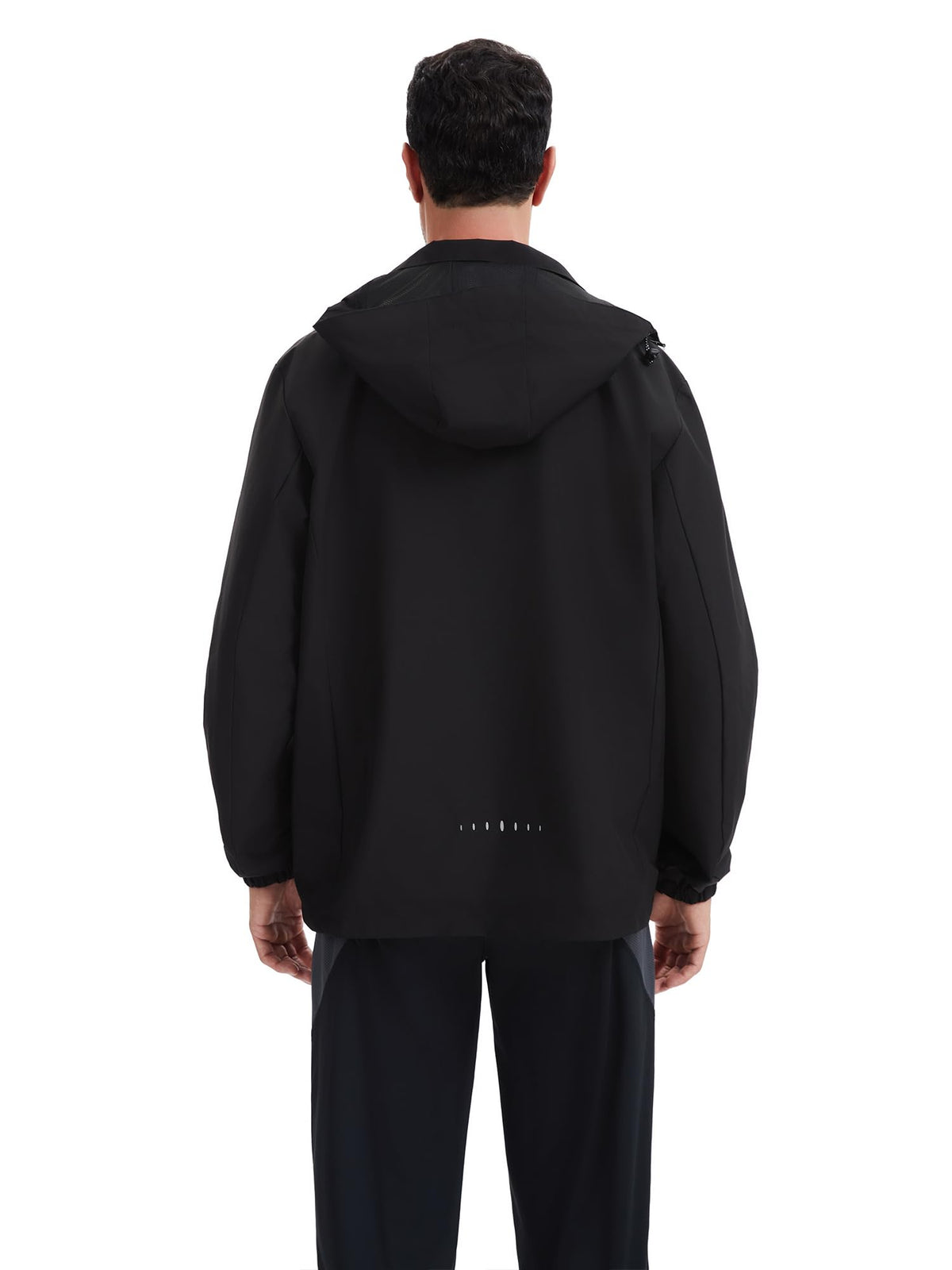 AMZSPORT Men's Hooded Rain Jacket