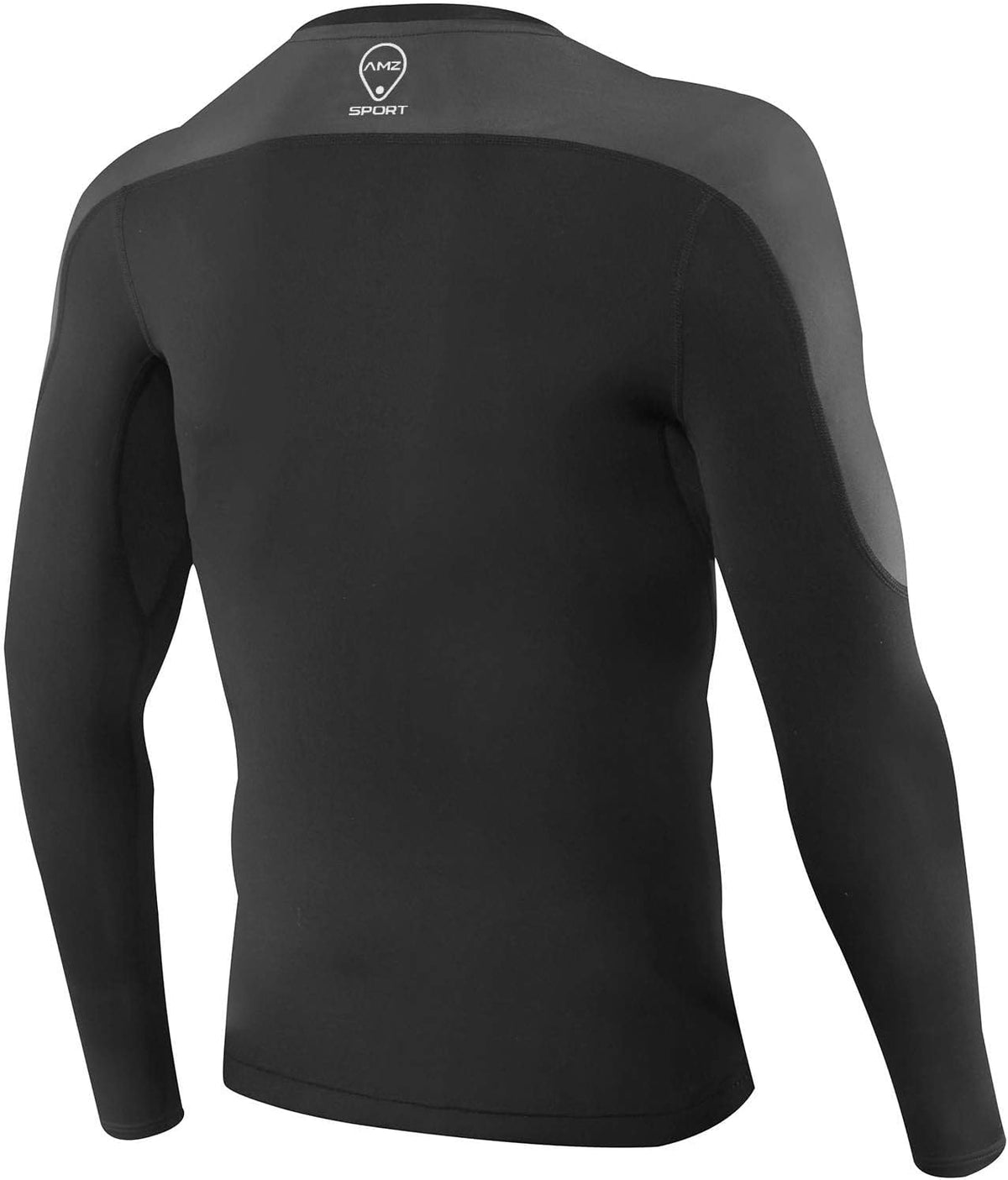 AMZSPORT Men's Long Sleeve Compression Shirt, Breathable