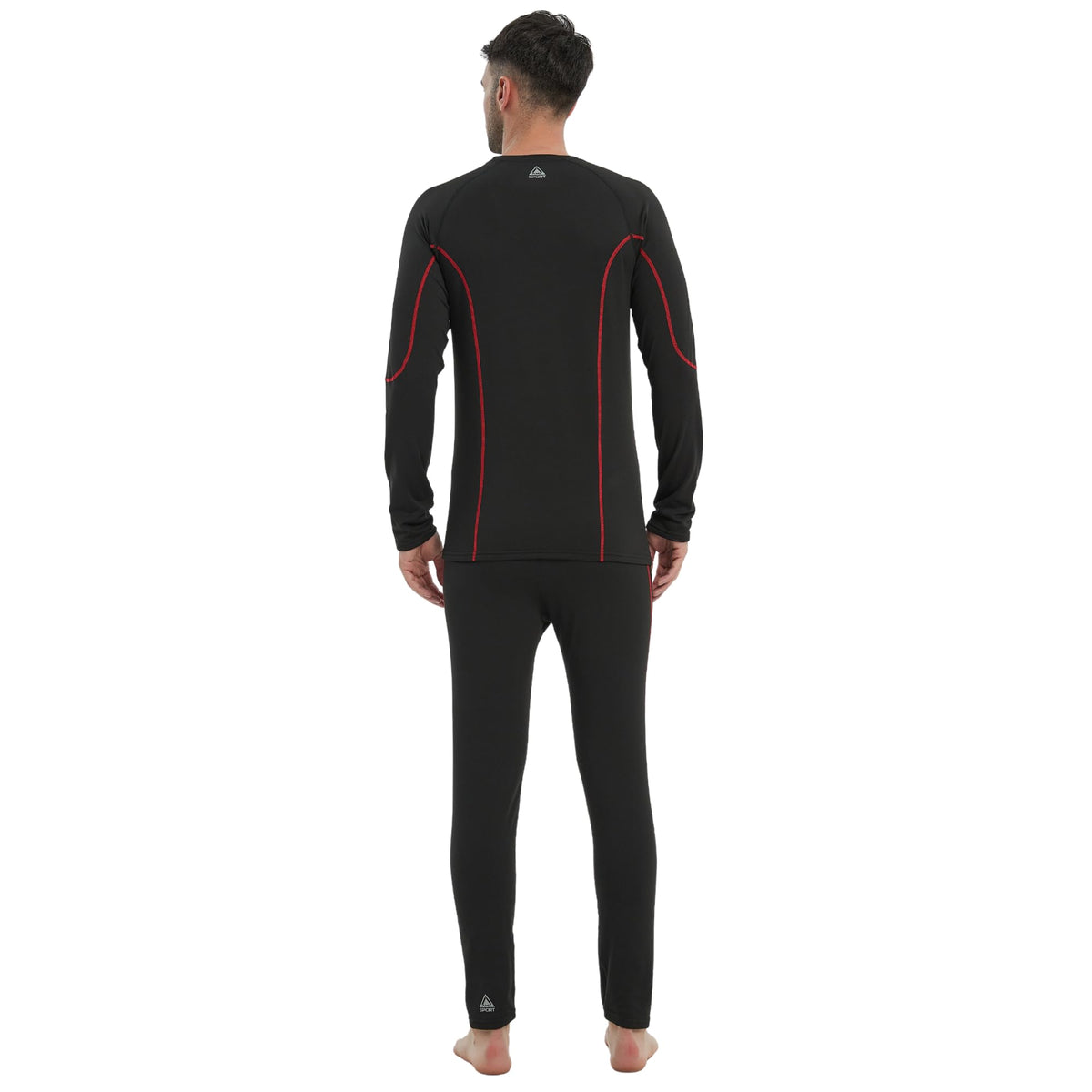 AMZSPORT Men's Warm Thermal Underwear Set, Base Layer