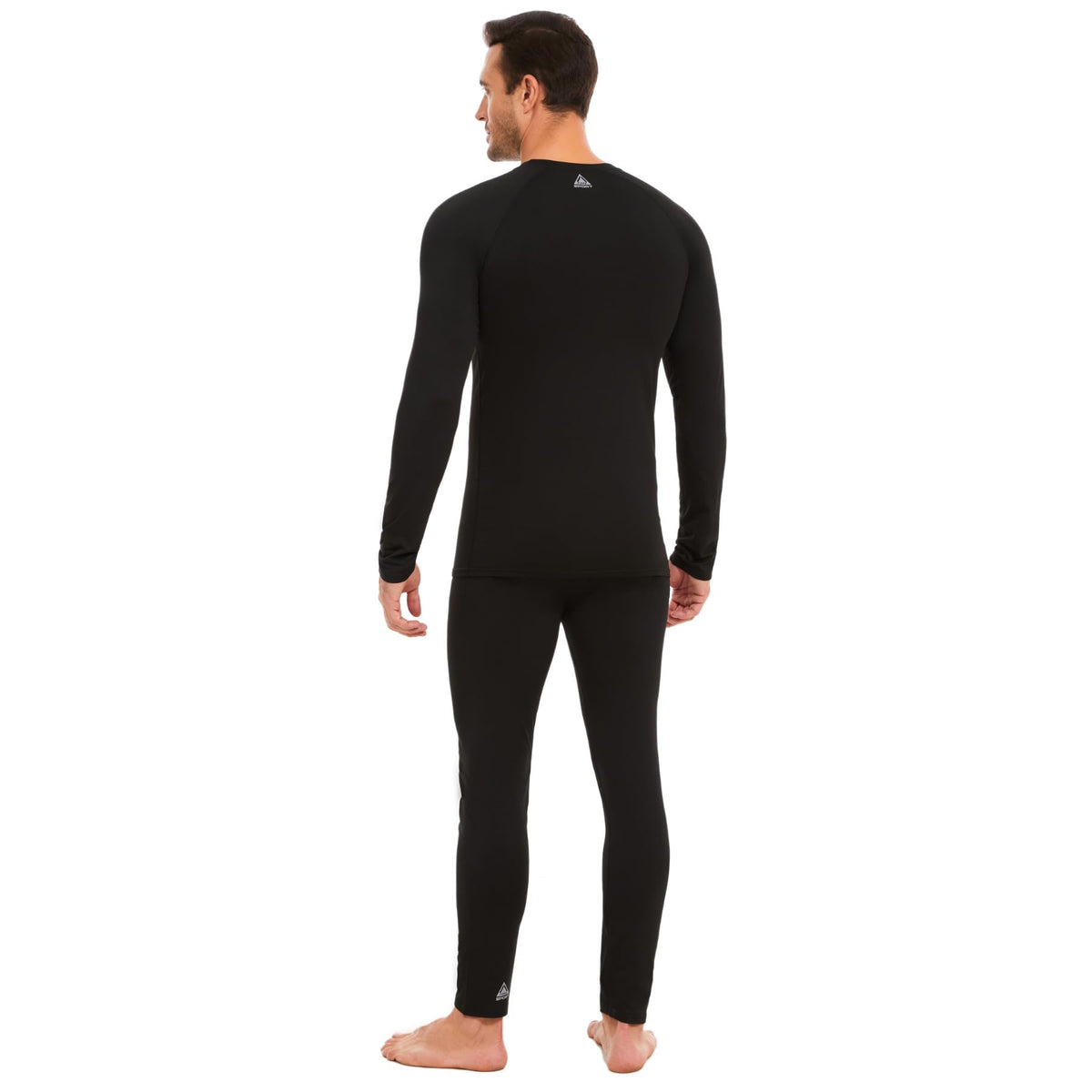 AMZSPORT Men's Warm Thermal Underwear Set, Base Layer