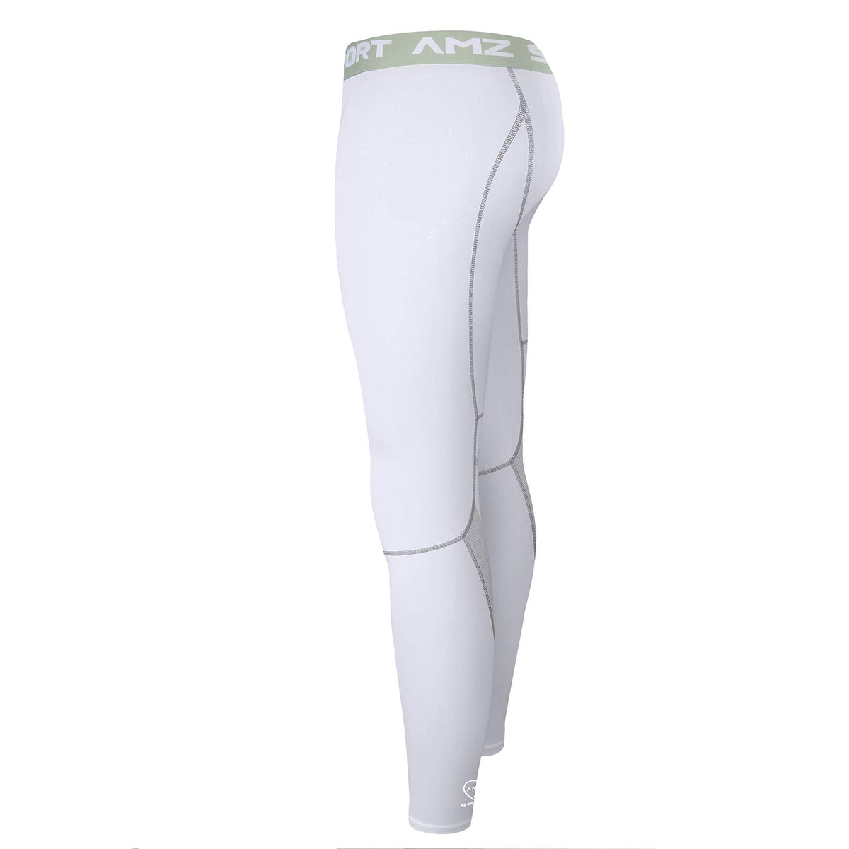 AMZSPORT Men's Quick-Dry Compression Running Tights