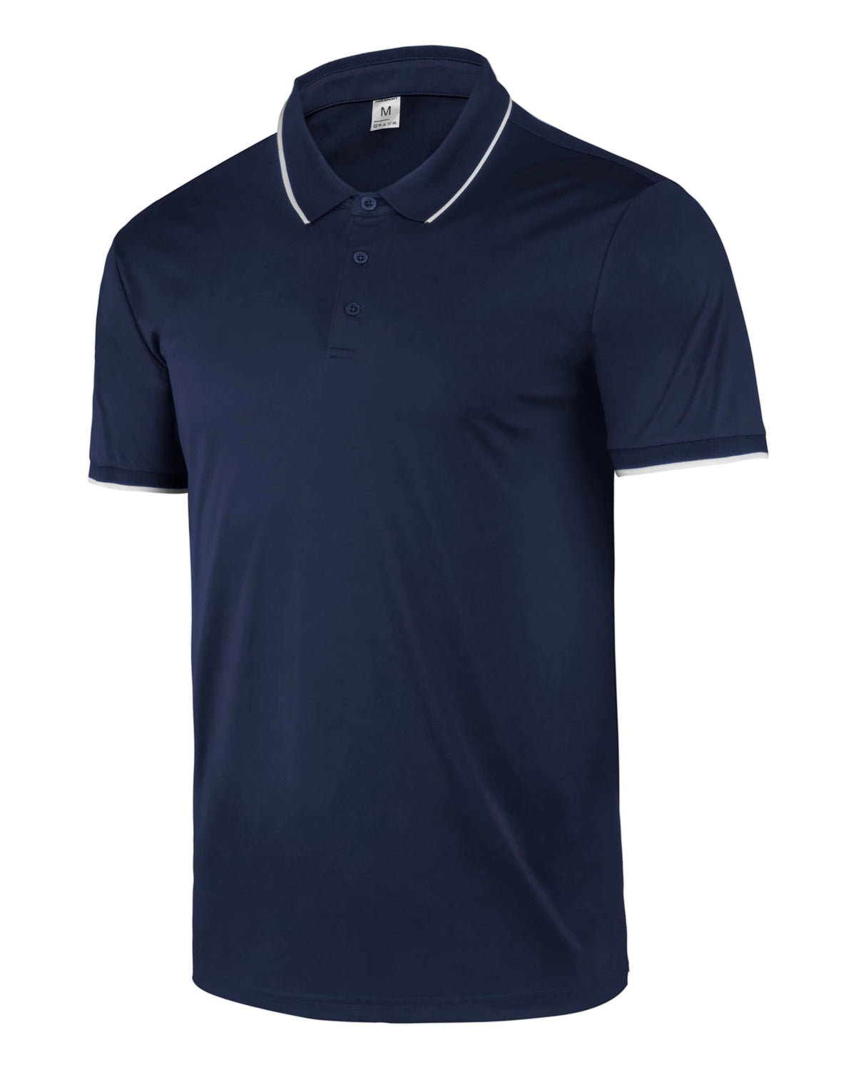 AMZSPORT Men's Short Sleeve Polo Shirt For Golf,Business Or Casual