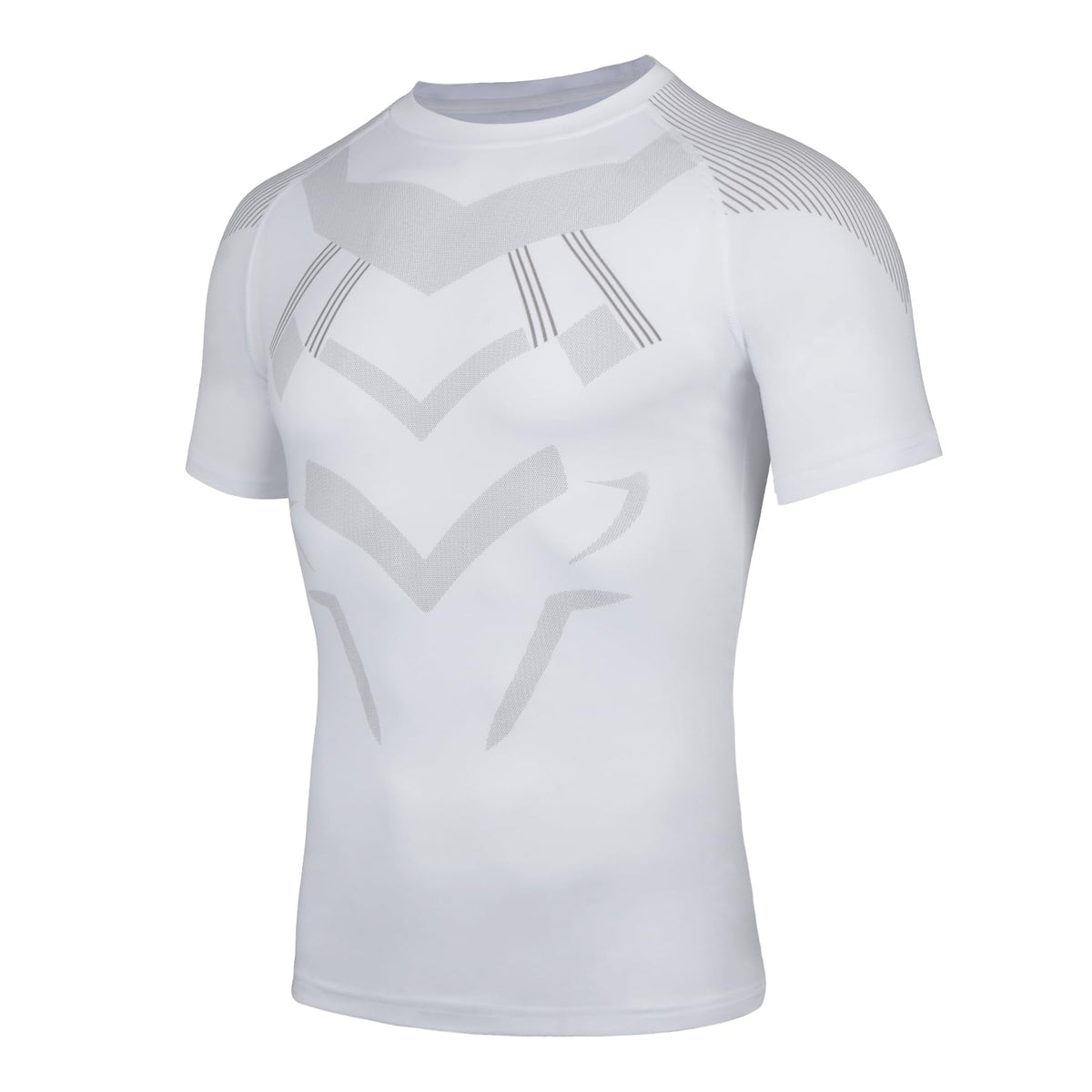 AMZSPORT Men's Compression Shirt, Sports, Quick-Dry, Base Layer Top