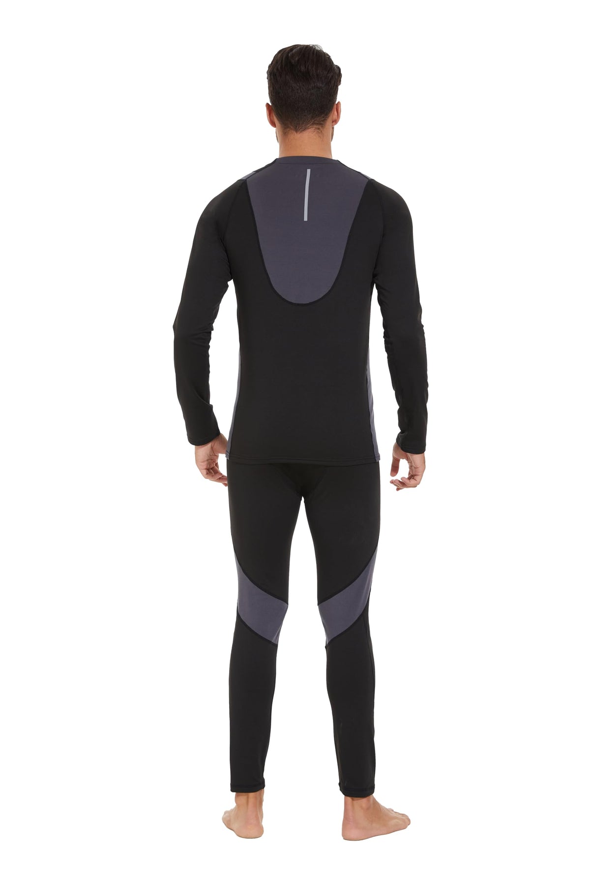 AMZSPORT Men's Warm Thermal Underwear Set, Base Layer