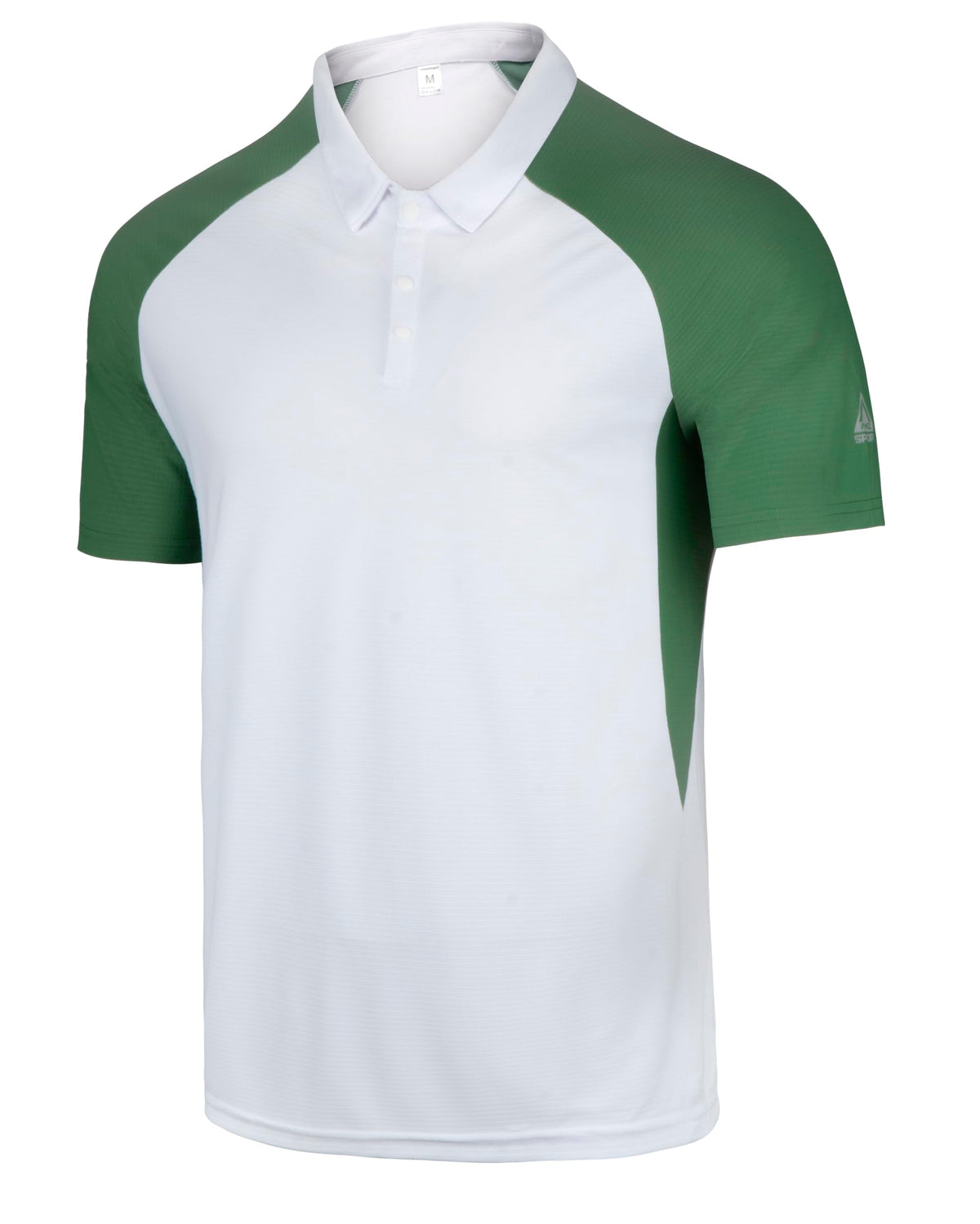 AMZSPORT Men's Short Sleeve Golf Polo Shirt For Tennis Sport