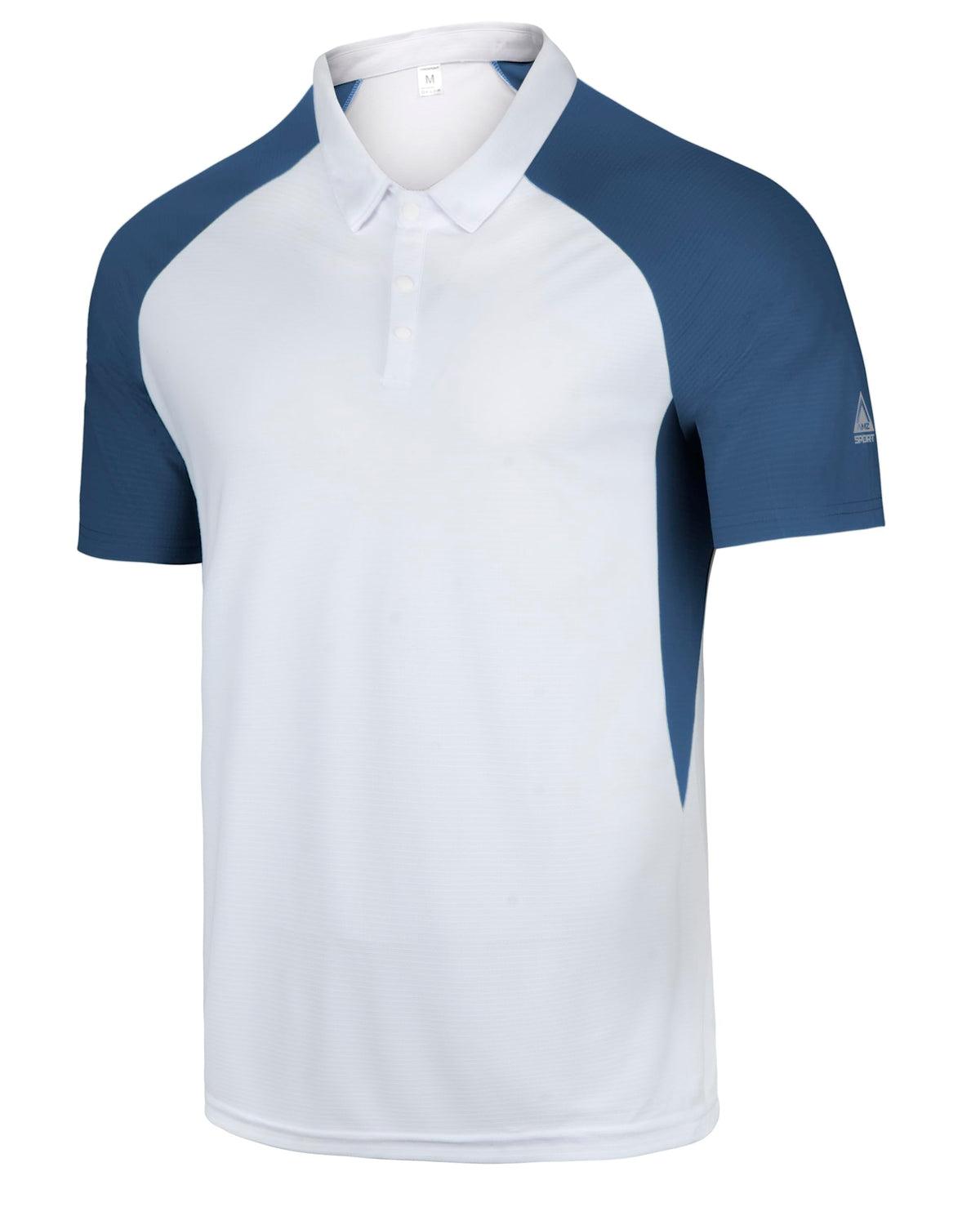 AMZSPORT Men's Short Sleeve Golf Polo Shirt For Tennis Sport