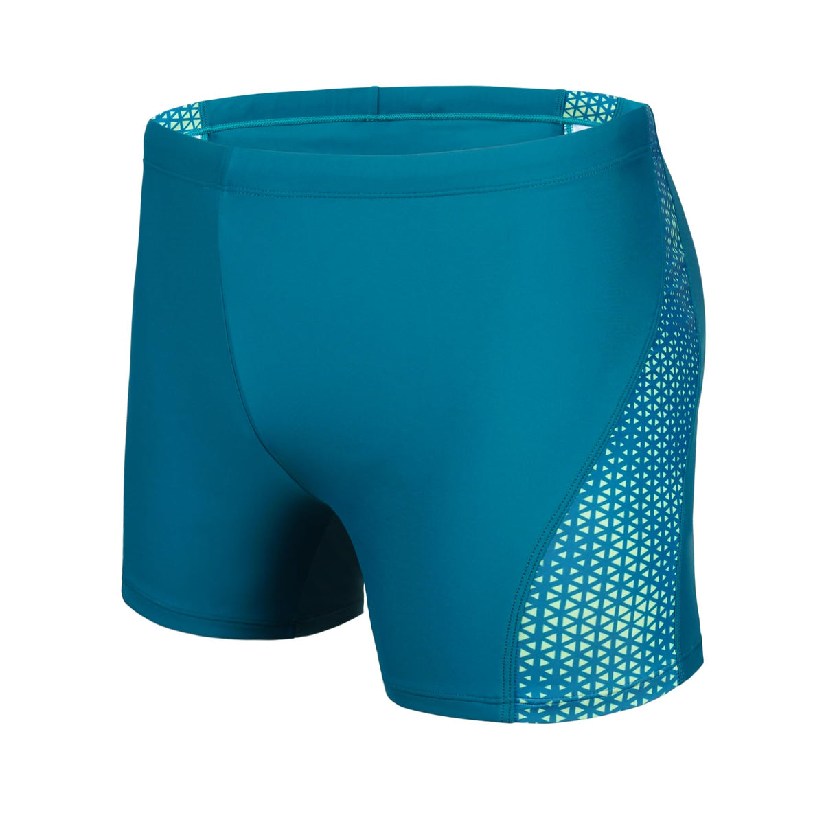 AMZSPORT Men's Tight-Fit Swim Trunks, Water Sports Swimwear