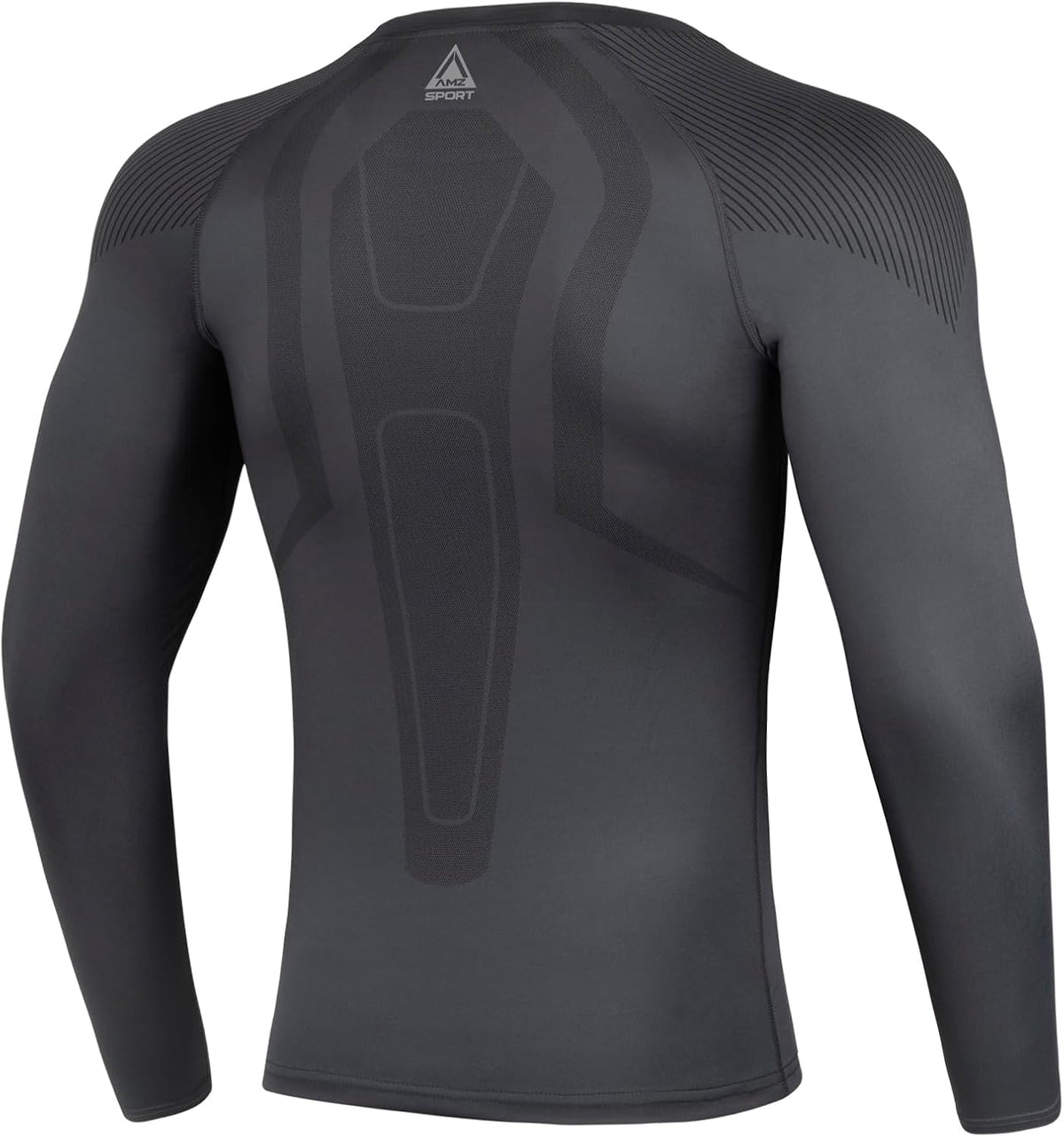 AMZSPORT Men's Long Sleeve Compression Shirt
