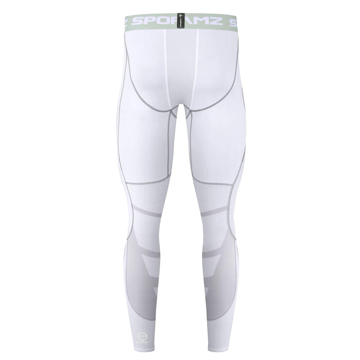 AMZSPORT Men's Quick-Dry Compression Running Tights