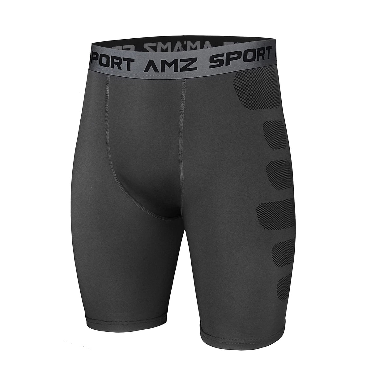 AMZSPORT Men's Breathable Compression Shorts