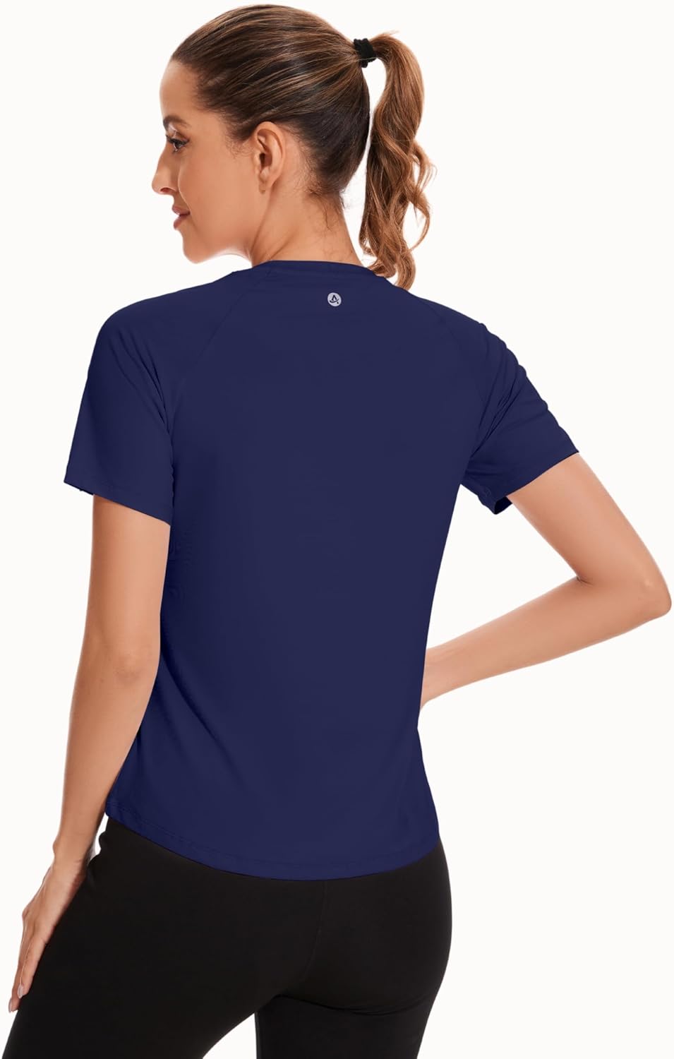 AMZSPORT Women's Short Sleeve Sport T-Shirt Breathable Running Top
