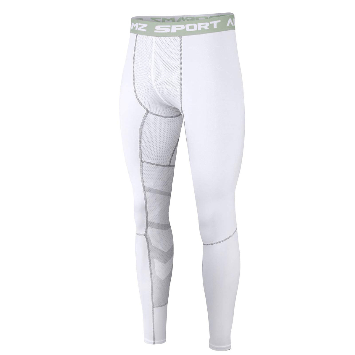 AMZSPORT Men's Quick-Dry Compression Running Tights