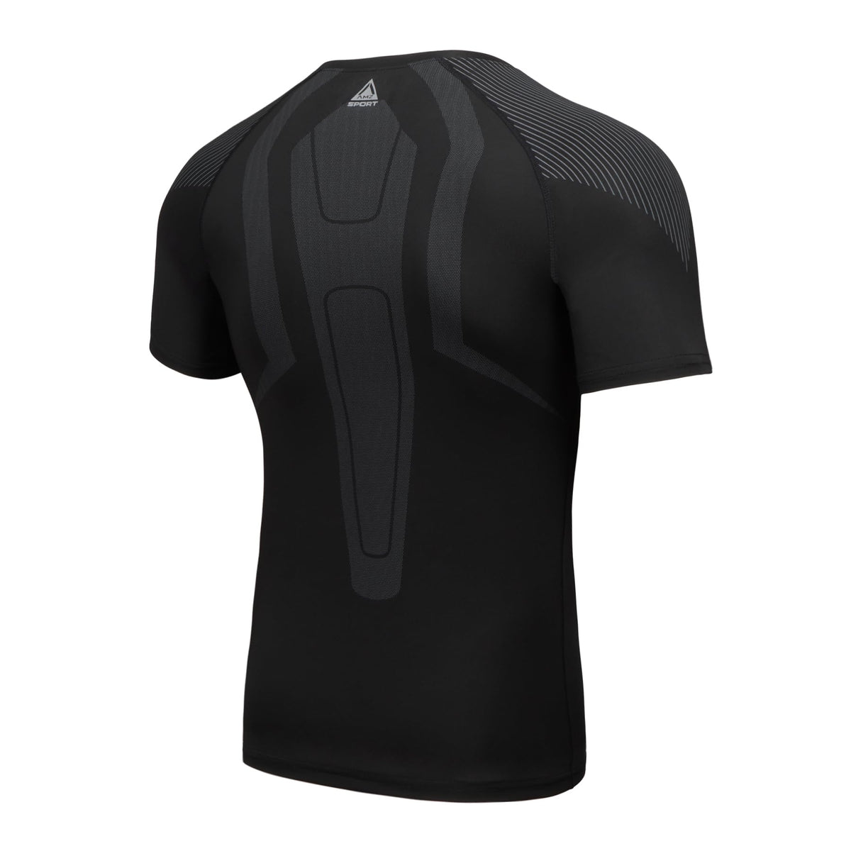 AMZSPORT Men's Compression Shirt, Sports, Quick-Dry, Base Layer Top