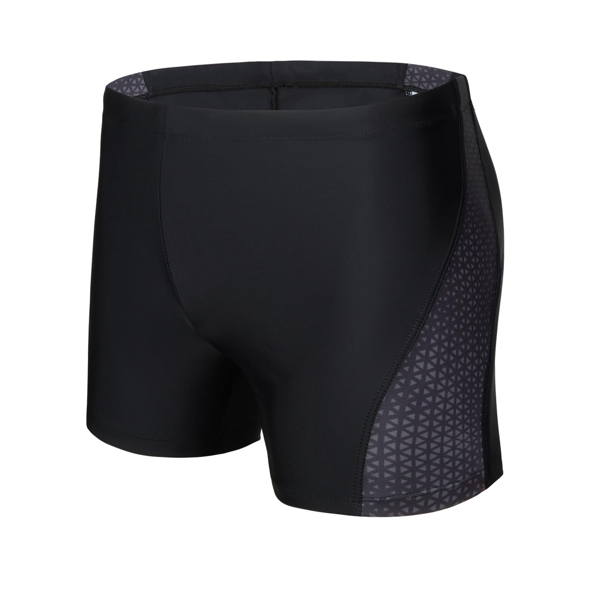 AMZSPORT Men's Tight-Fit Swim Trunks, Water Sports Swimwear