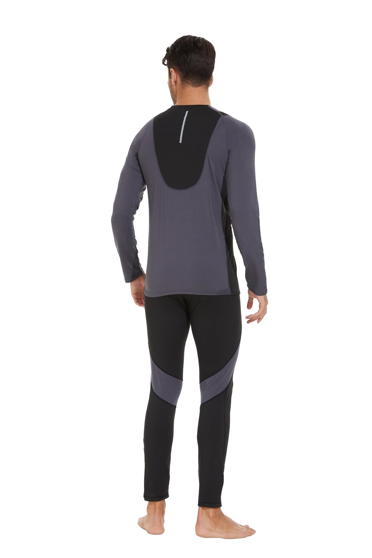 AMZSPORT Men's Warm Thermal Underwear Set, Base Layer
