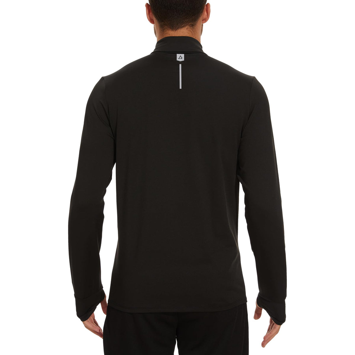 AMZSPORT Men's 1/4 Zip Long Sleeve Running & Training Shirt