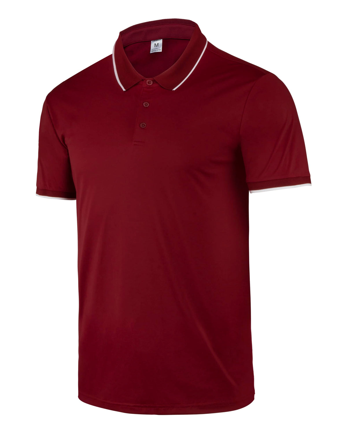 AMZSPORT Men's Short Sleeve Polo Shirt For Golf,Business Or Casual