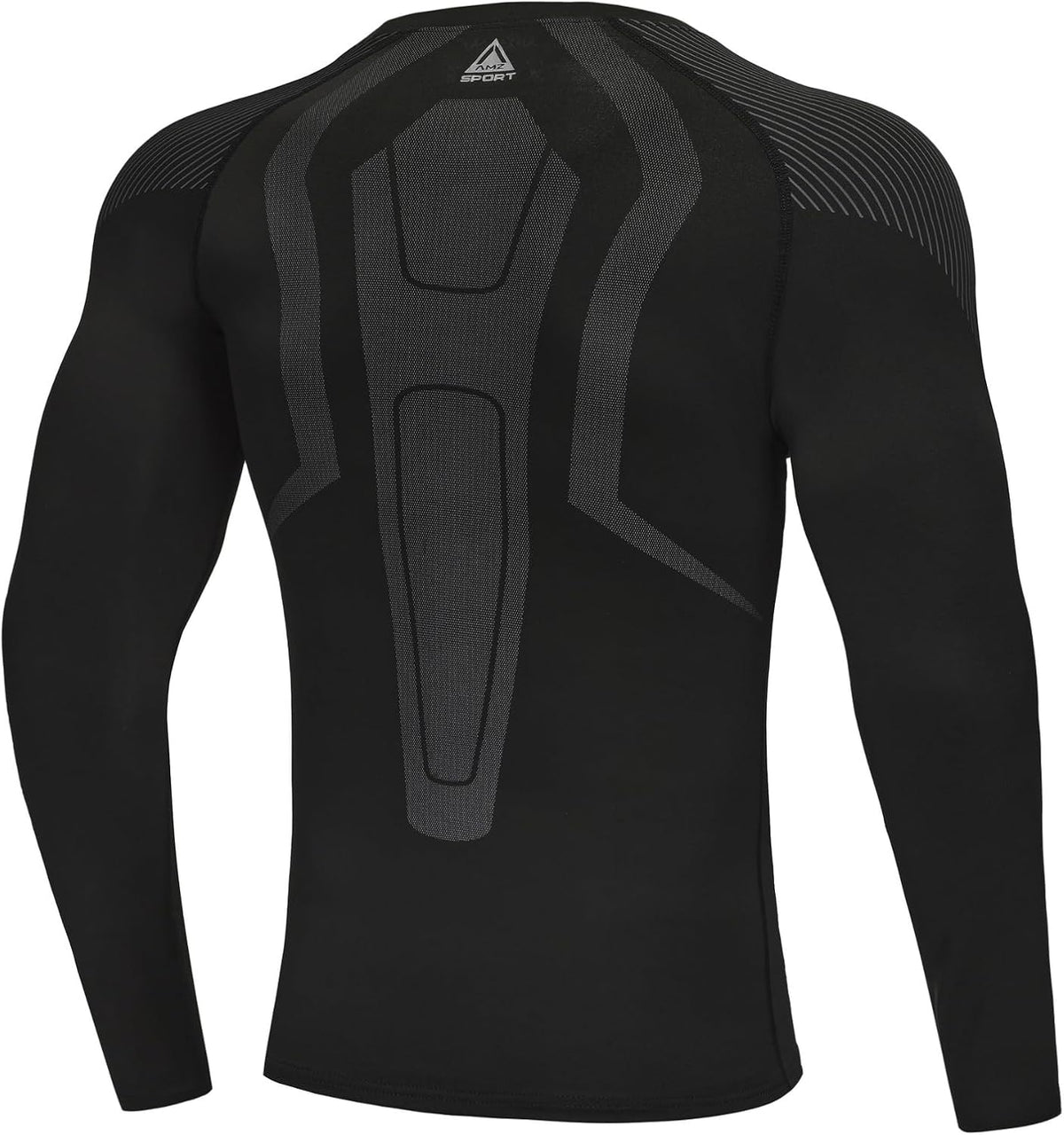 AMZSPORT Men's Long Sleeve Compression Shirt