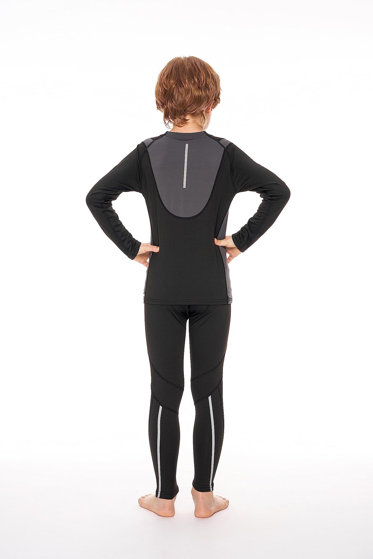 AMZSPORT Kids' Thermal Base Layer Set, Warm & Quick-Dry