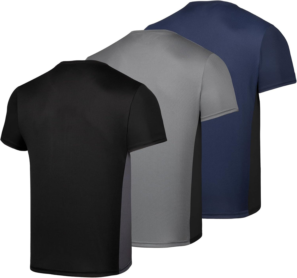 AMZSPORT Men's Lightweight Breathable Short Sleeve Running T-Shirt
