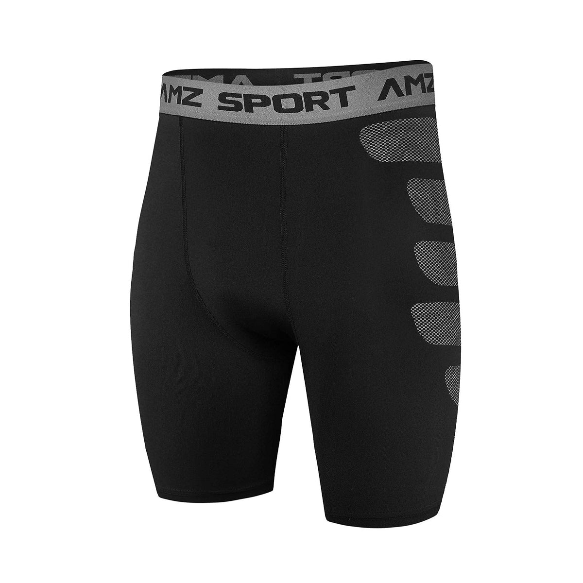 AMZSPORT Men's Breathable Compression Shorts