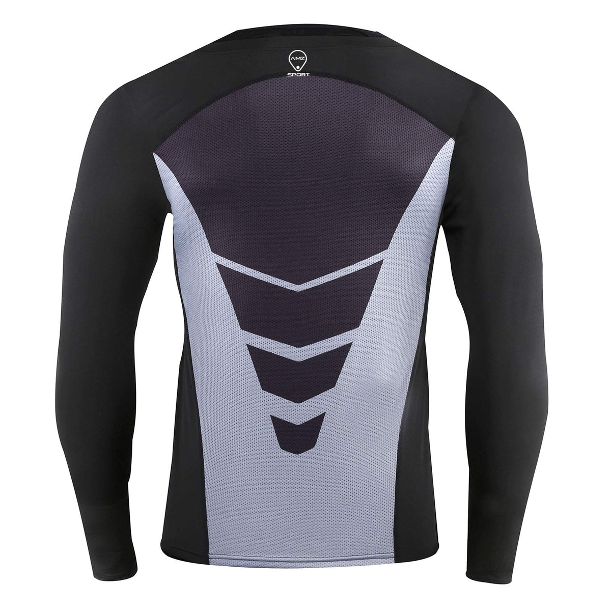 AMZSPORT Men's Long Sleeve Compression Shirt, All-Season