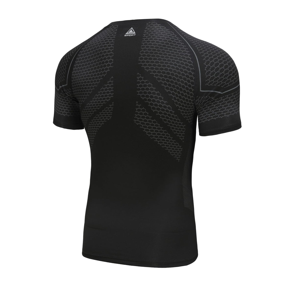 AMZSPORT Men's Compression Shirt, Sports, Quick-Dry, Base Layer Top
