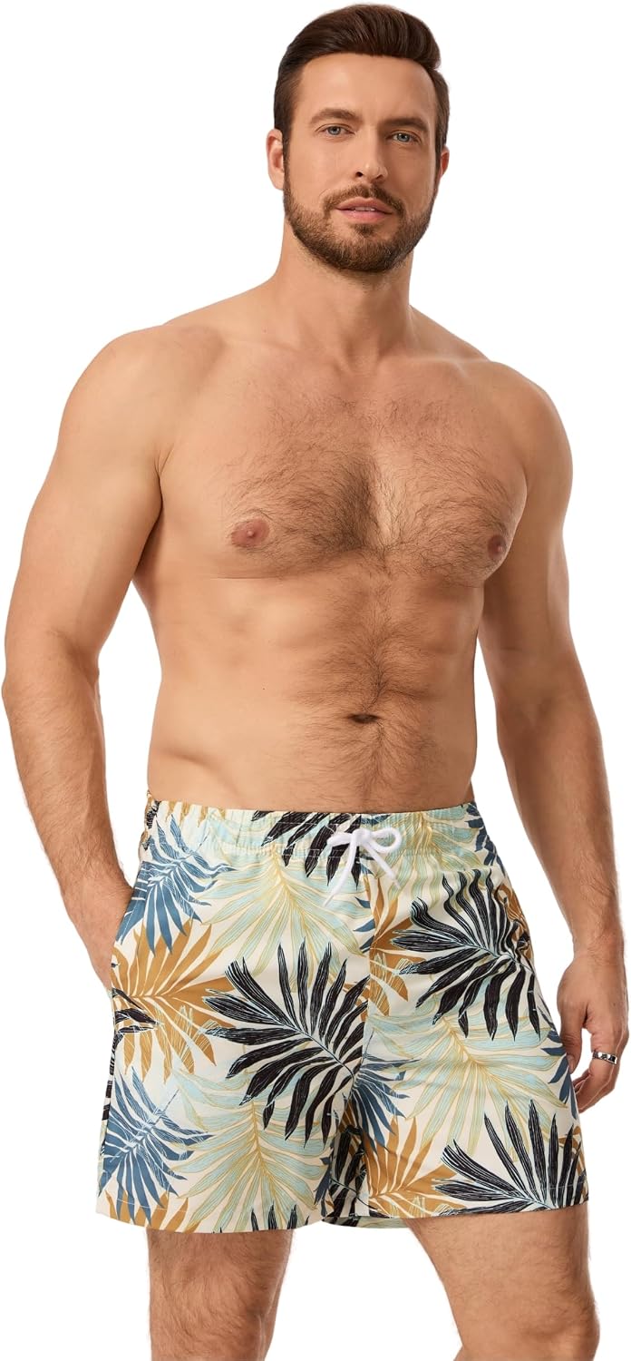 AMZSPORT Men's Swim Trunks
