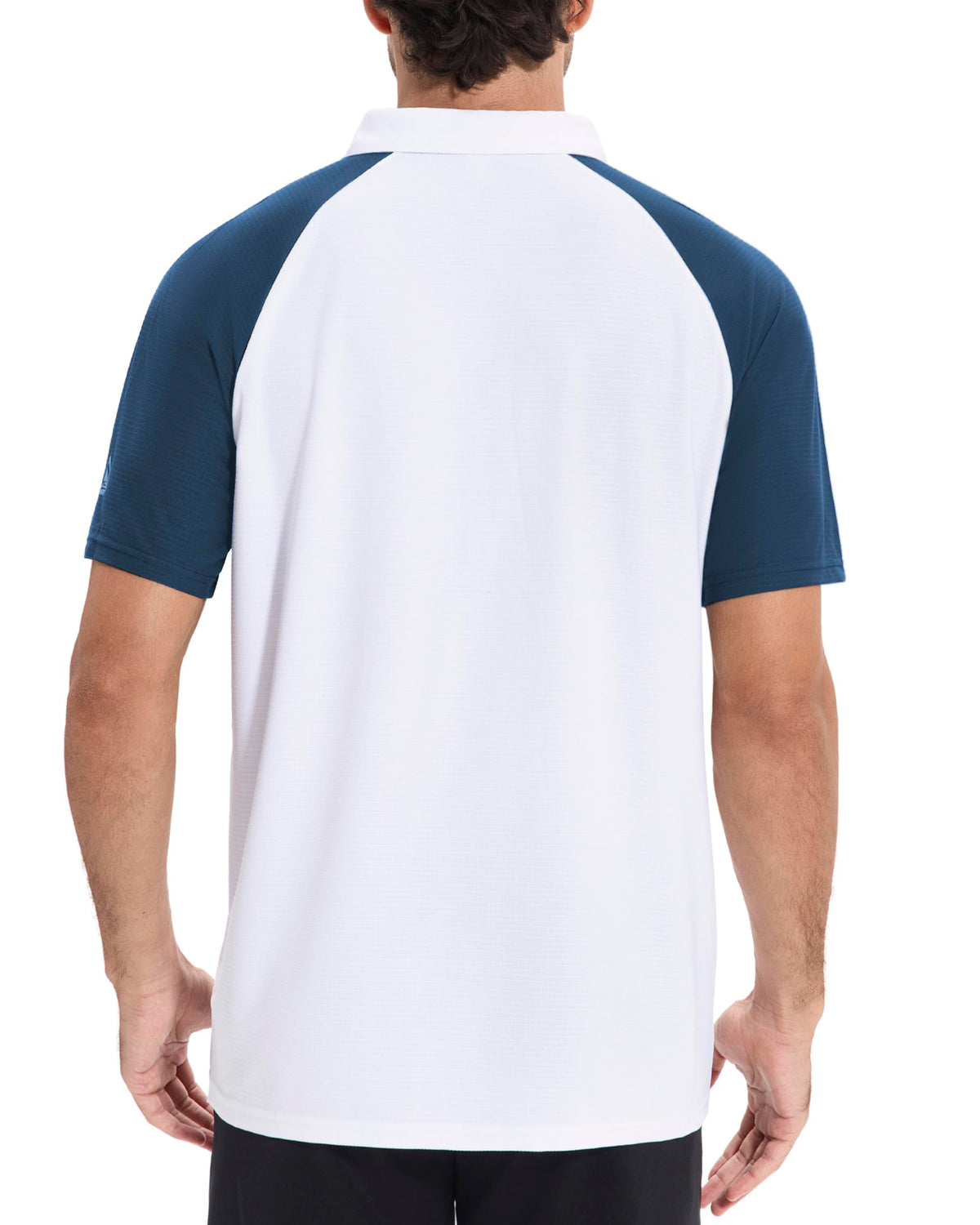 AMZSPORT Men's Short Sleeve Golf Polo Shirt For Tennis Sport