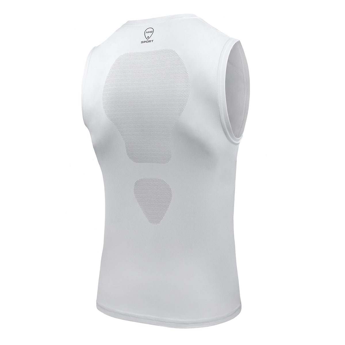 AMZSPORT Men's Compression Sleeveless Shirt, Sports Tank Top