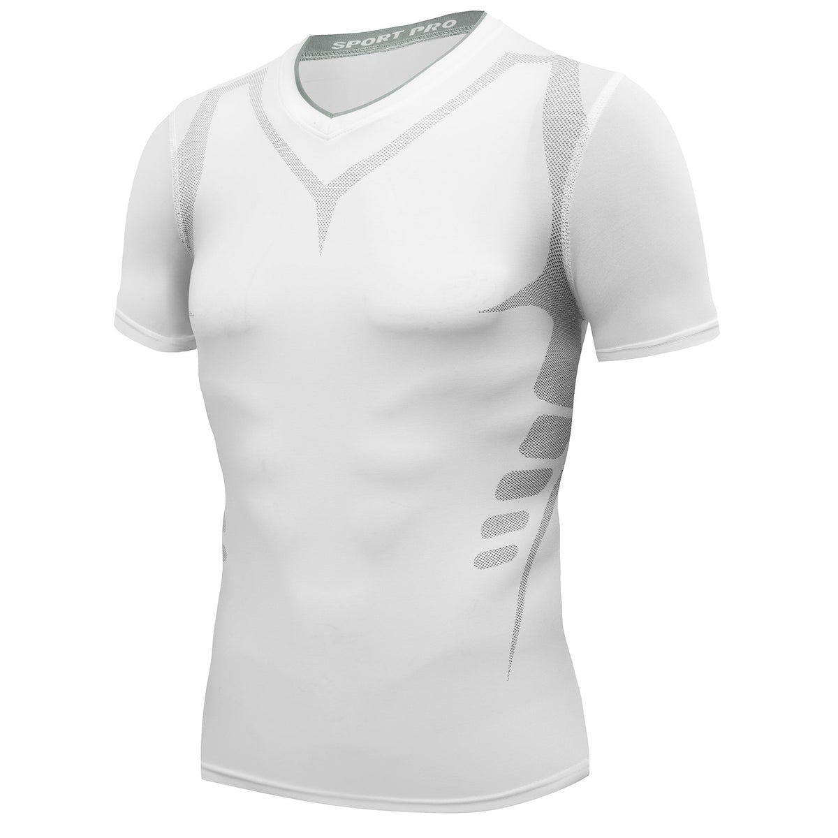 AMZSPORT Men's Compression Shirt, Sports, Quick-Dry, Base Layer Top