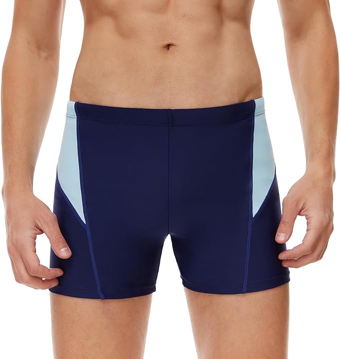 AMZSPORT Men's Short Swimming Trunks