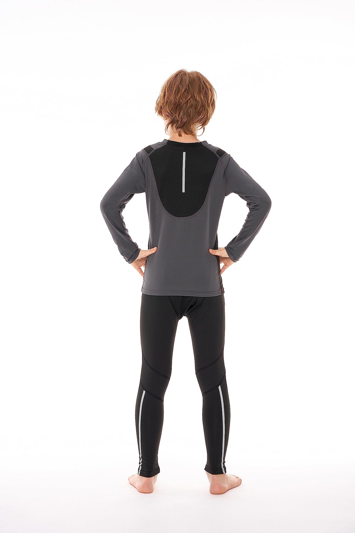 AMZSPORT Kids' Thermal Base Layer Set, Warm & Quick-Dry