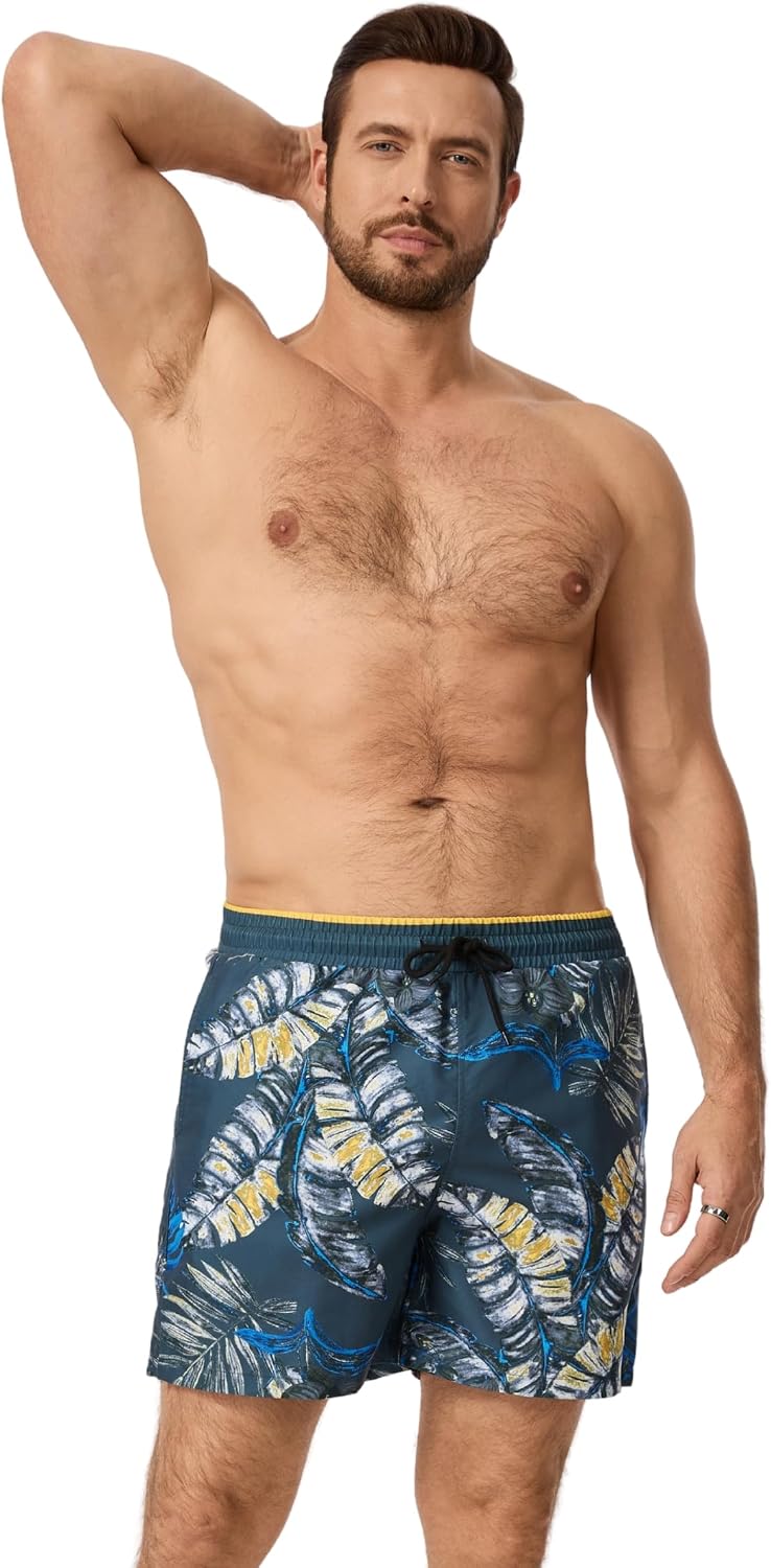 AMZSPORT Men's Swim Trunks