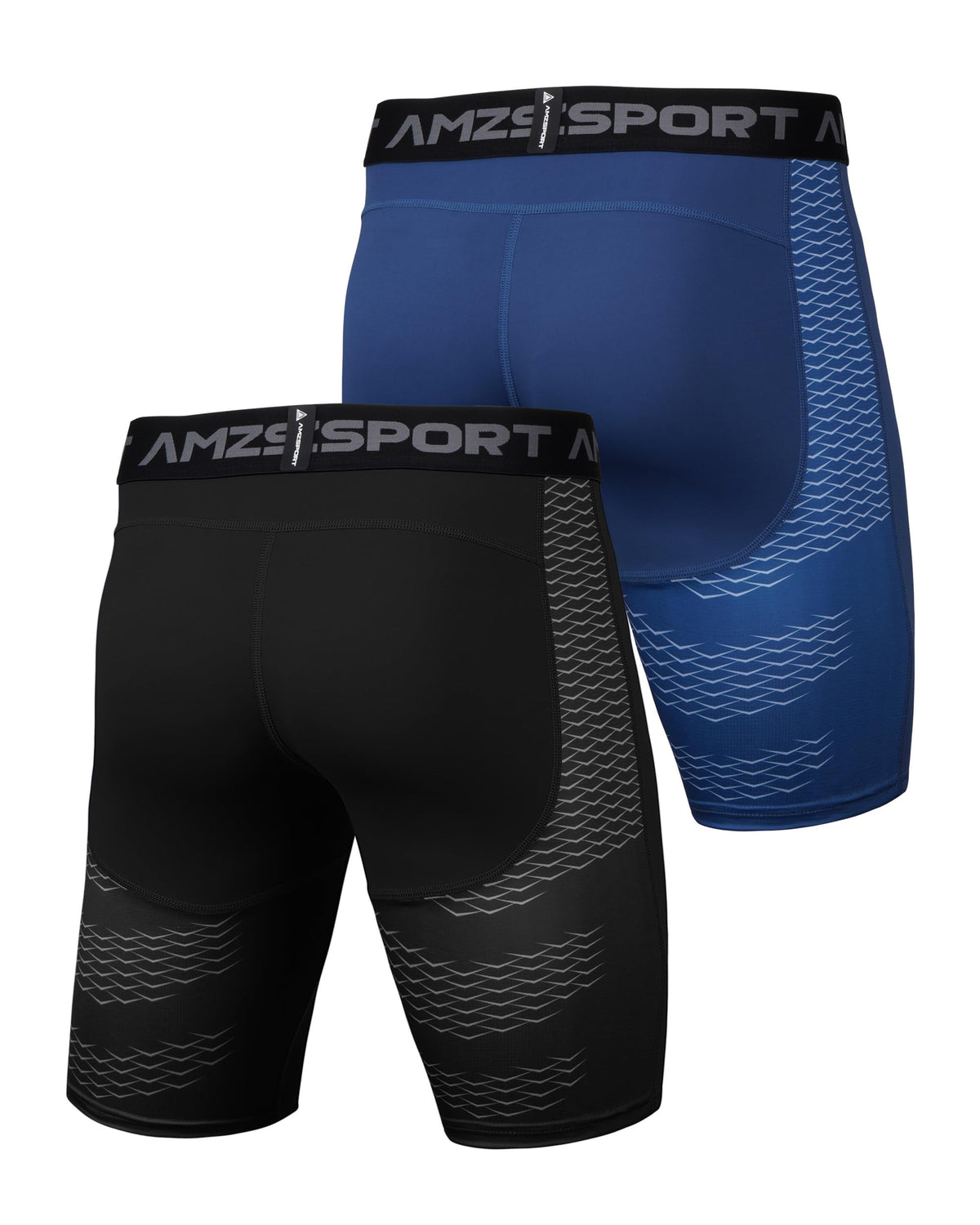 AMZSPORT Men's Breathable Compression Shorts