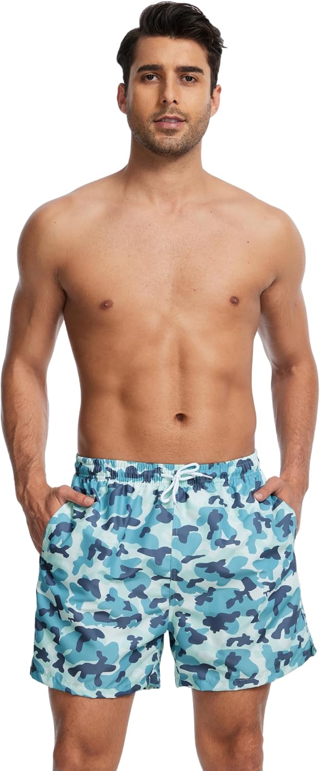 AMZSPORT Men's Swim Trunks