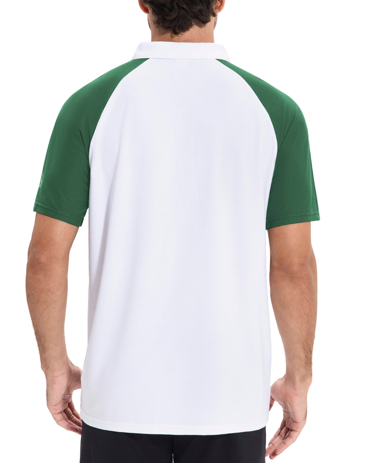 AMZSPORT Men's Short Sleeve Golf Polo Shirt For Tennis Sport
