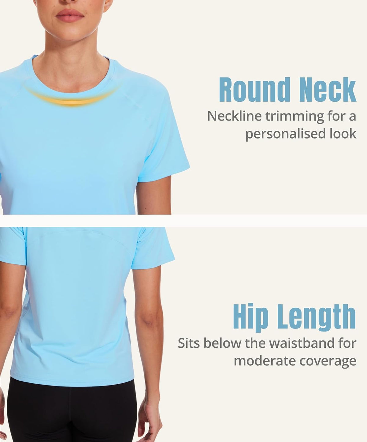 AMZSPORT Women's Short Sleeve Sport T-Shirt Breathable Running Top