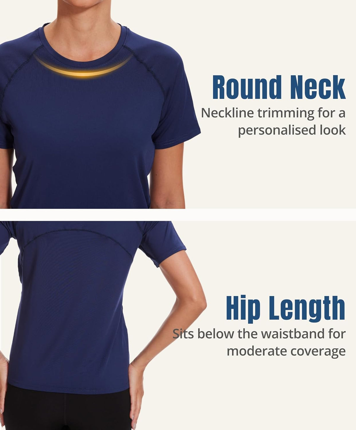 AMZSPORT Women's Short Sleeve Sport T-Shirt Breathable Running Top