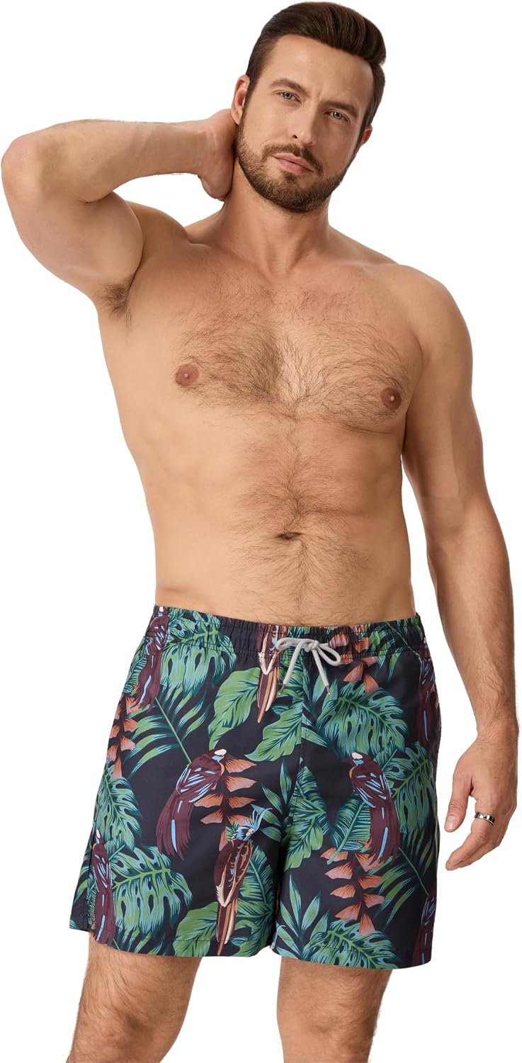 AMZSPORT Men's Swim Trunks