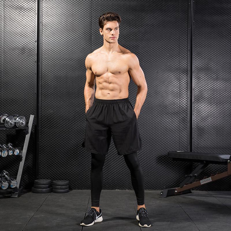 MEN TRANING PANTS WITH LEGGING