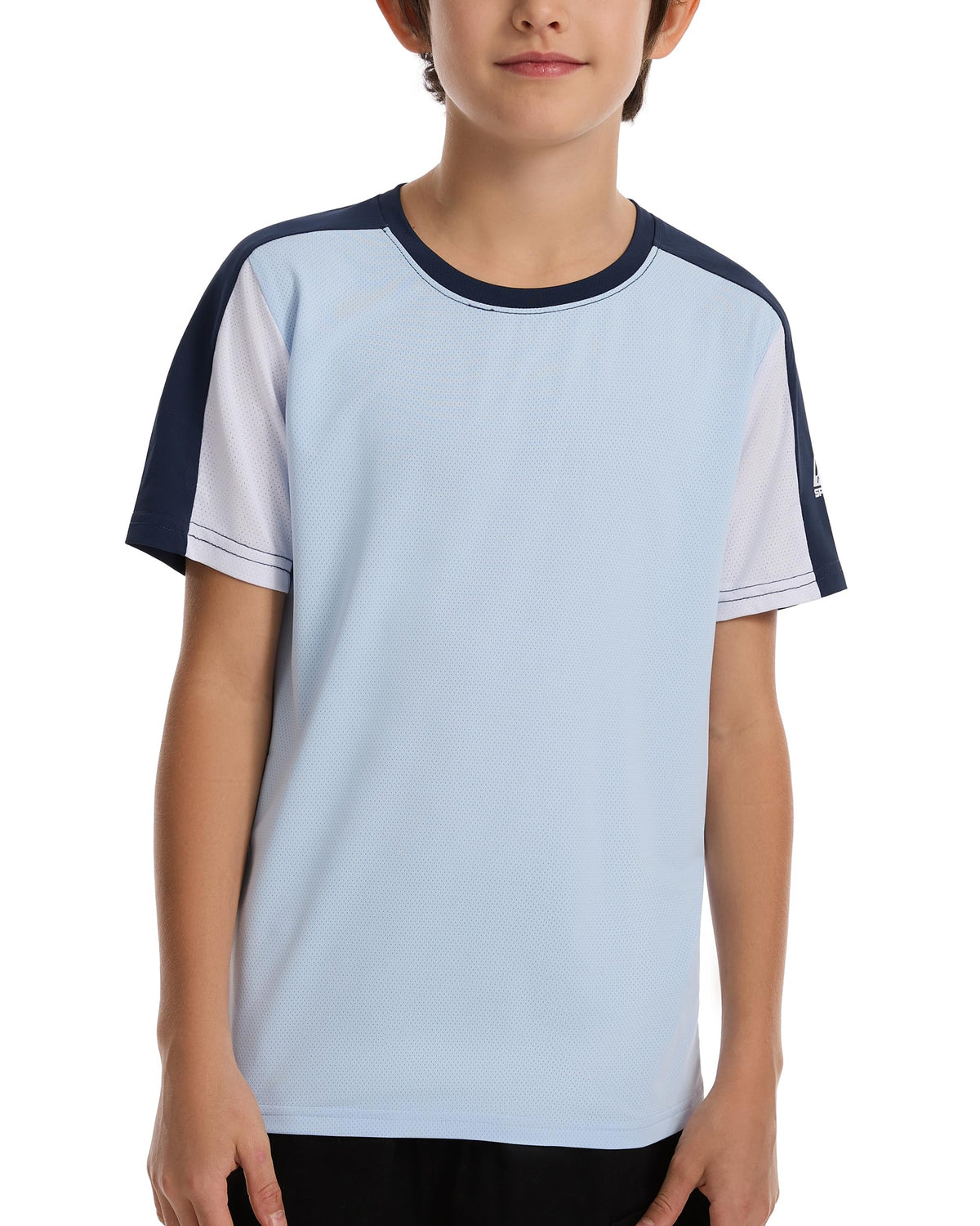 AMZSPORT Kids Unisex Short Sleeve Sports T-Shirt For Football Training