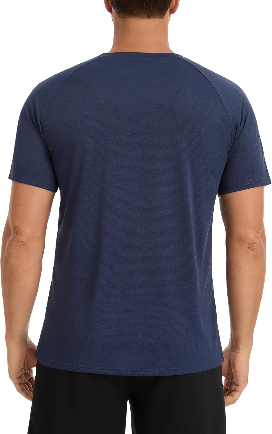 AMZSPORT Men's Lightweight Breathable Short Sleeve Running T-Shirt