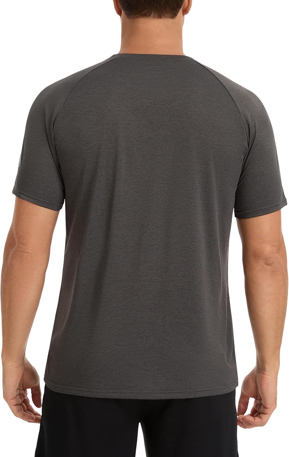 AMZSPORT Men's Lightweight Breathable Short Sleeve Running T-Shirt