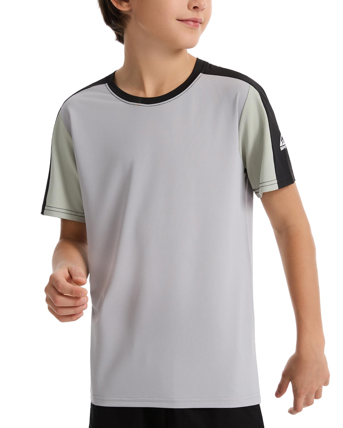 AMZSPORT Kids Unisex Short Sleeve Sports T-Shirt For Football Training