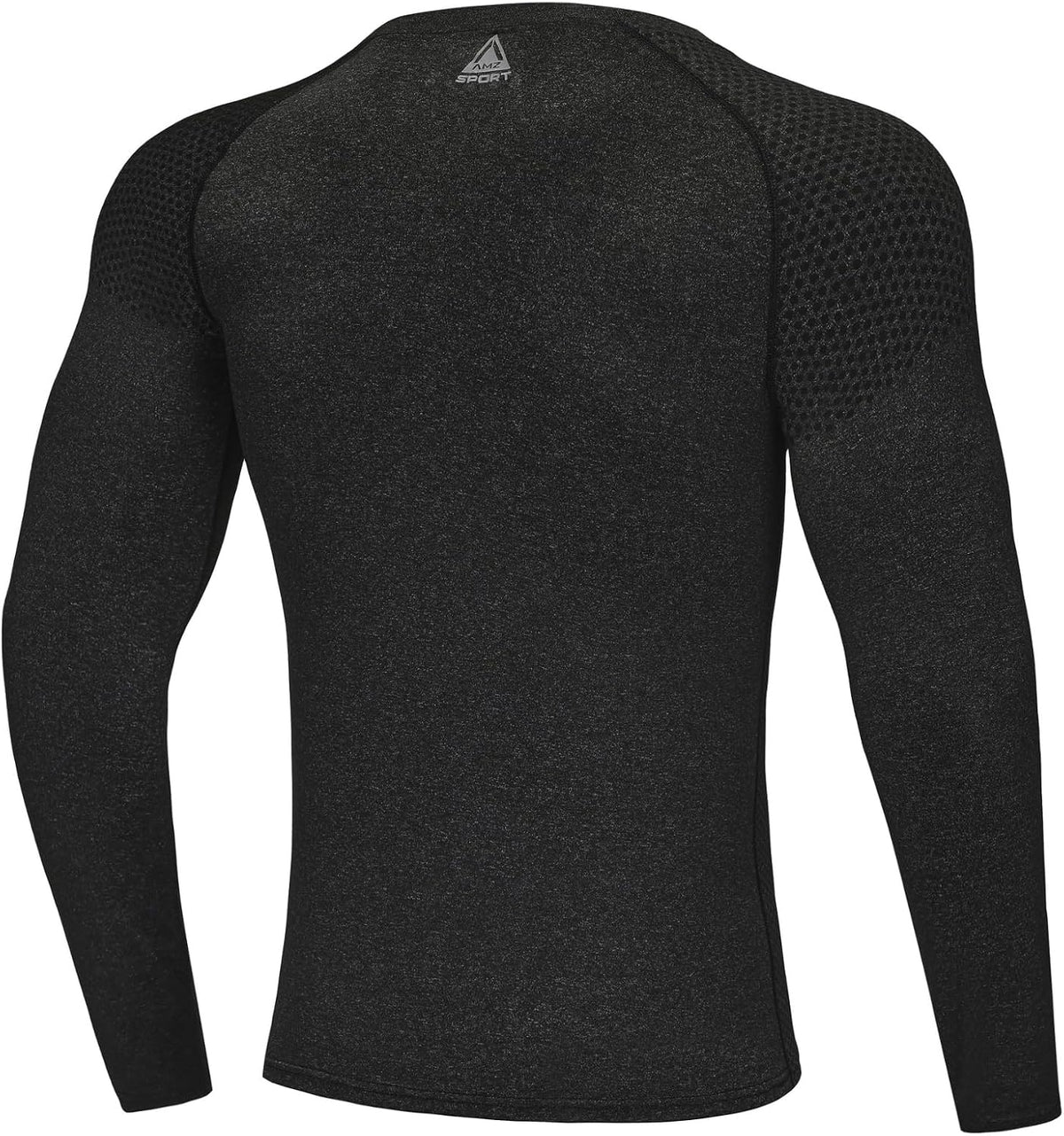 AMZSPORT Men's Long Sleeve Compression Shirt
